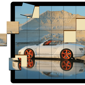 Car - Grid Puzzle - 36 Piece